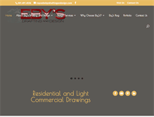 Tablet Screenshot of ebysdraftingandesign.com